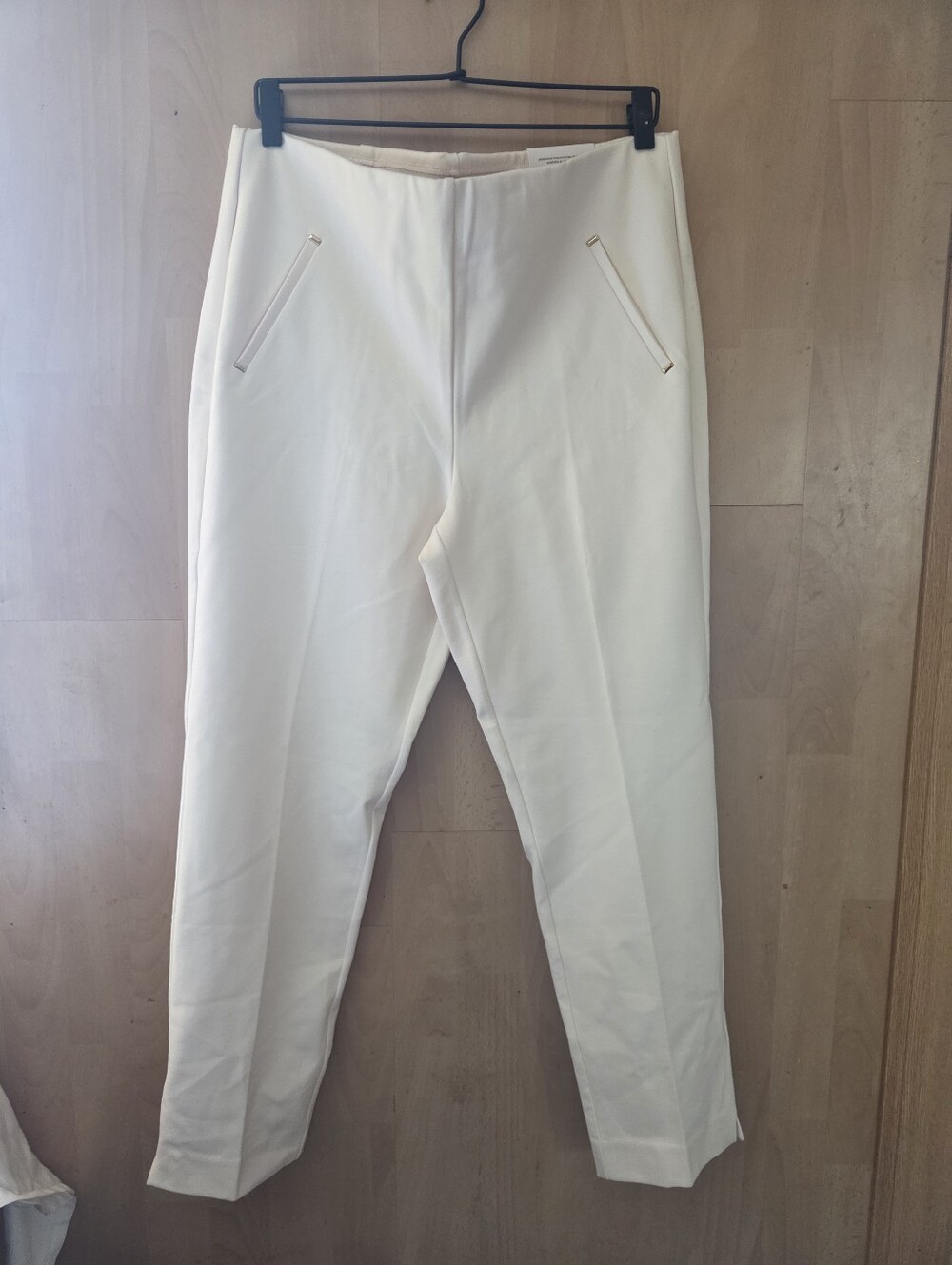 Chico's Cream Ponte Dress Pants Size 2